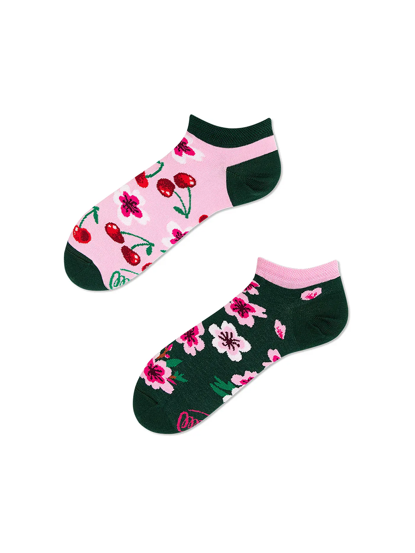 MANY MORNINGS | Damen Sneaker Socken CHERRY BLOSSOM rosa | 